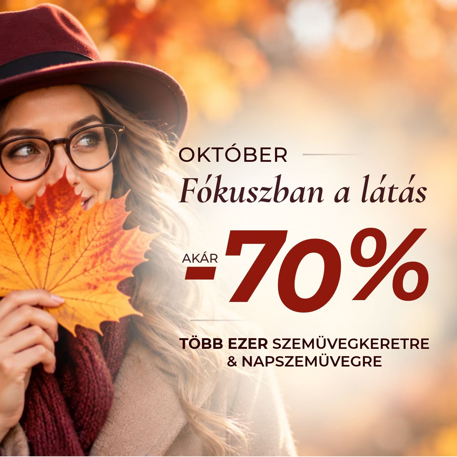 Látás hónapja – akár 70% kedvezmény
