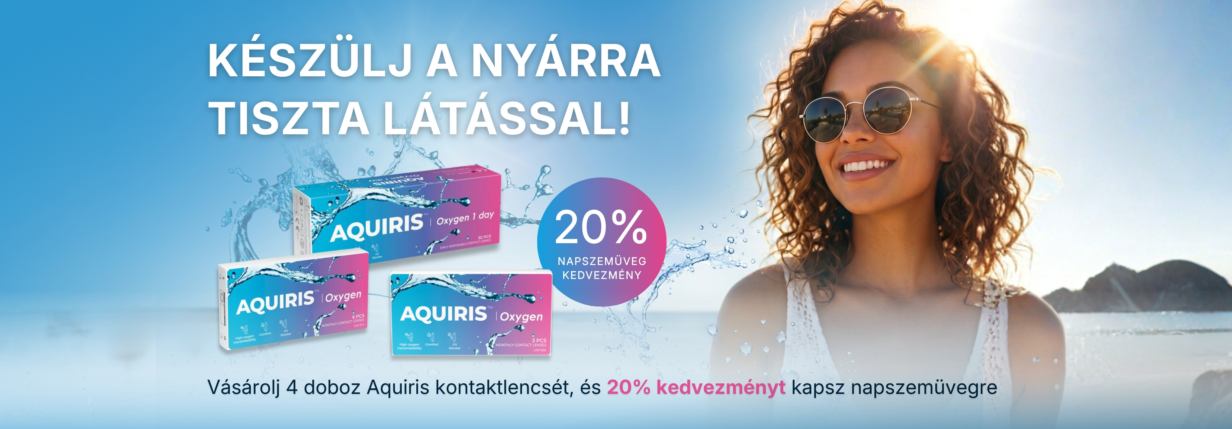 AQUIRIS KONTAKTLENCSE AKCIÓ