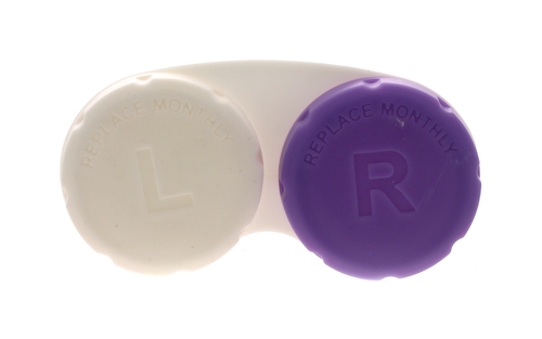 Kontaktlencse tok fehér/lila