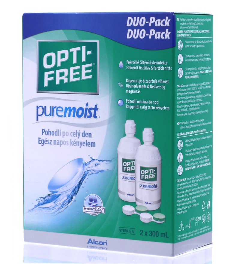 Opti-free Pure Moist (2*300 ml)